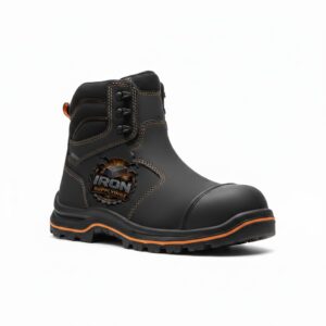 Steel-Toe Work Boot (Slip Resistant)
